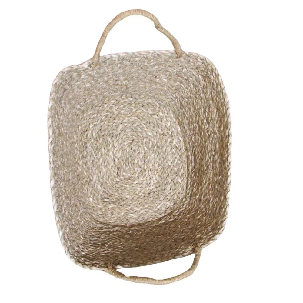 Set of 2 Wicker Baskets with Handles